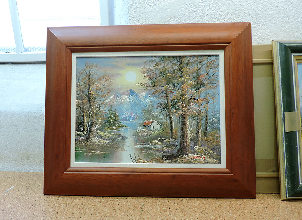 Uokviravanje akrilnih motiva bez stakla